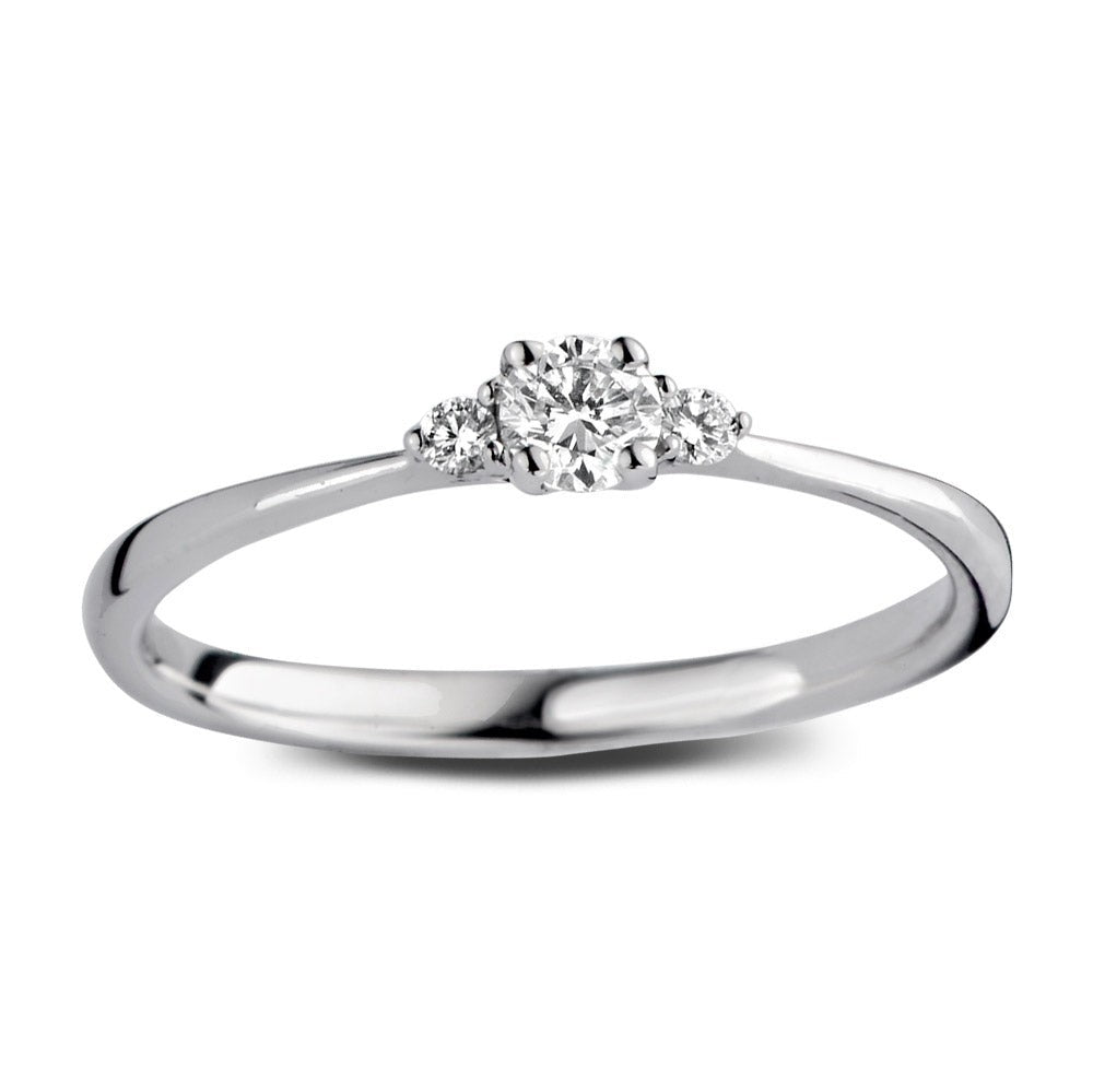 Ring Alix 0,20 kt. Weißgold