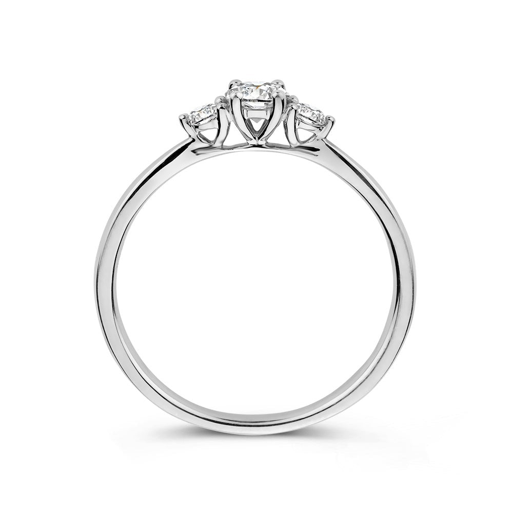 Ring Alix 0,37 Karat Weißgold