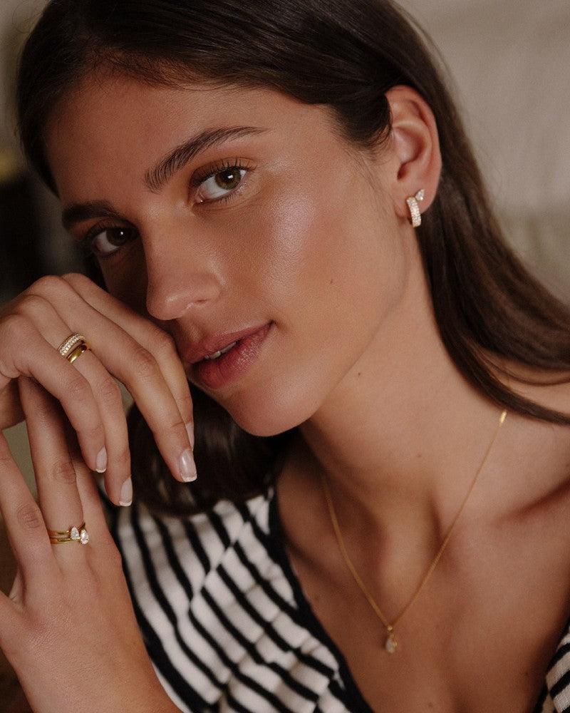 Ring Ava 0,30 Karat Gelbgold