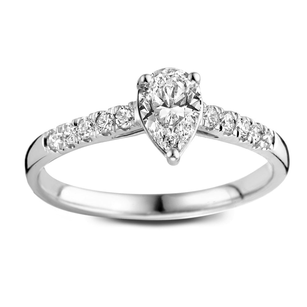 Ring Ava Royal 0,48 kt. Weißgold
