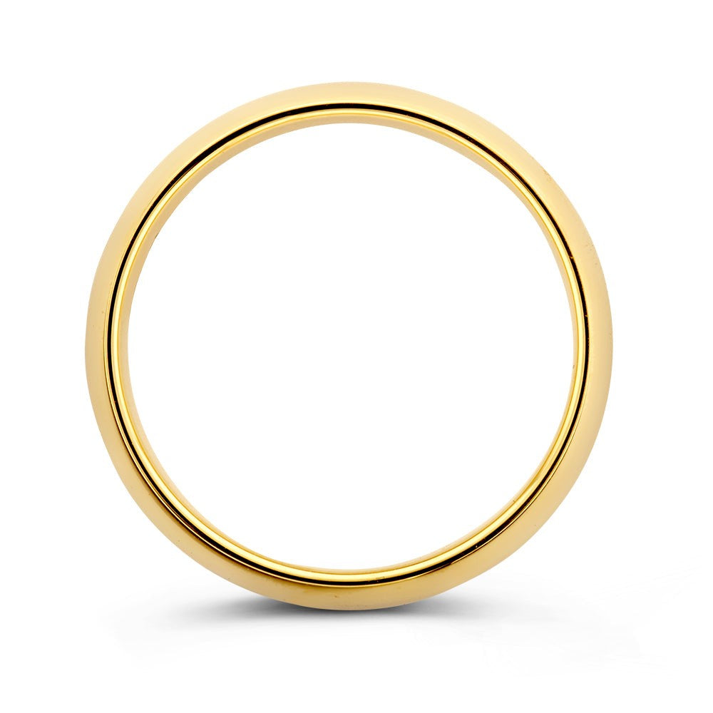 Ring Bowie 5mm Gelbgold