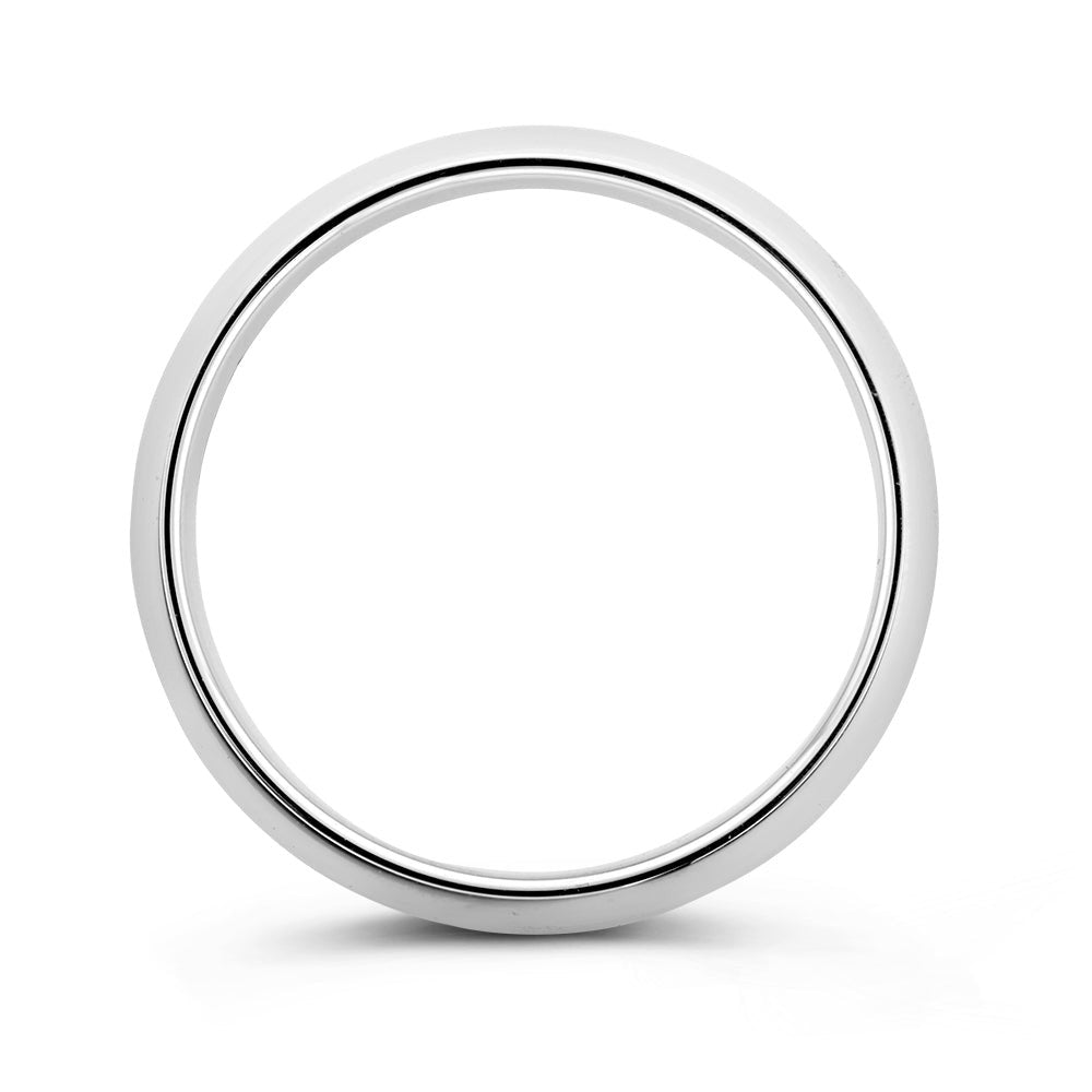 Ring Bowie 5mm Weißgold