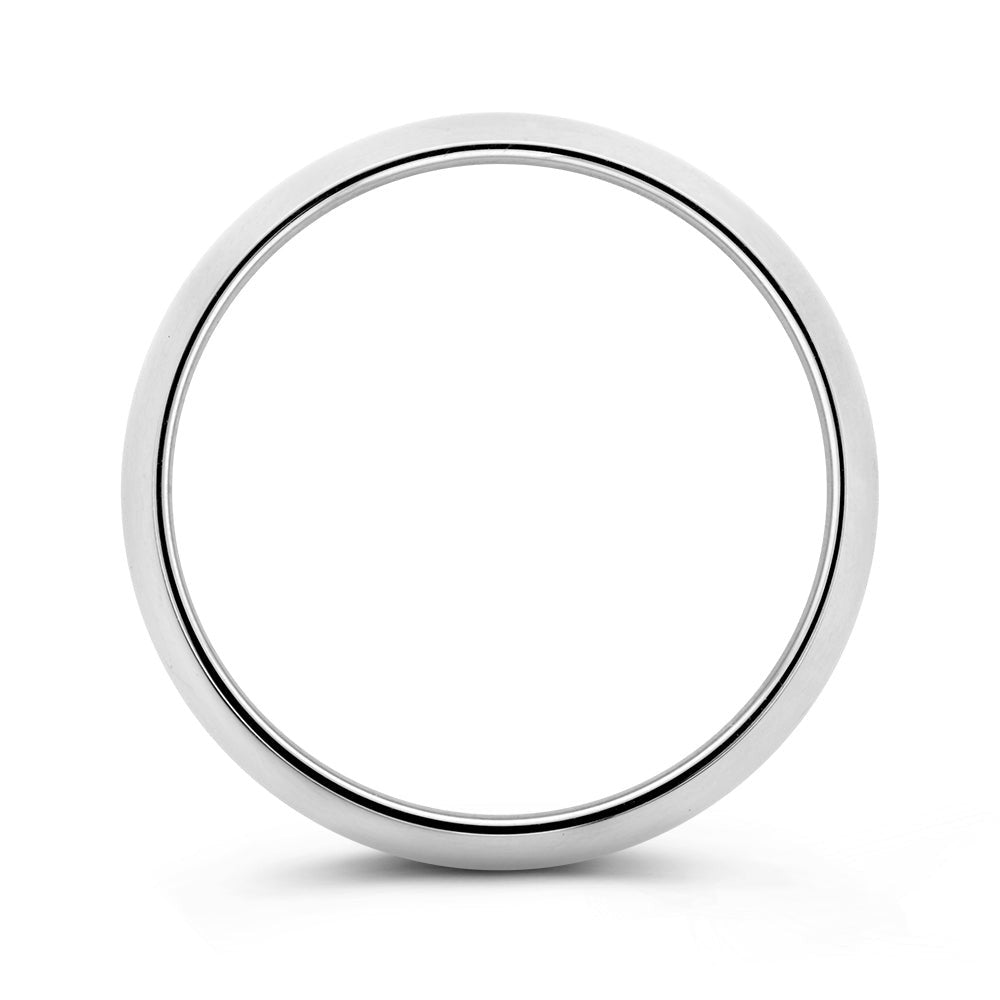 Ring Bowie 6mm Weißgold