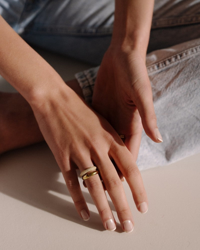 Ring Emilie 0,52 ct. Gelbgold