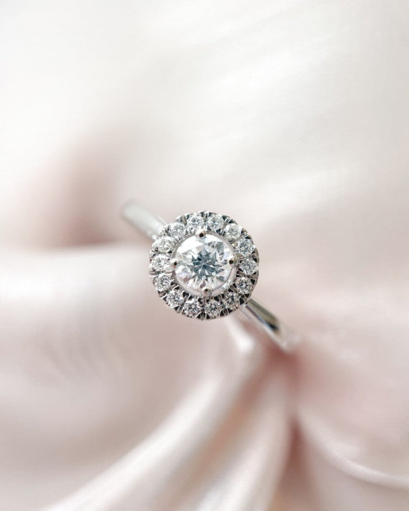 Ring Emma 0,30 ct. Weißgold
