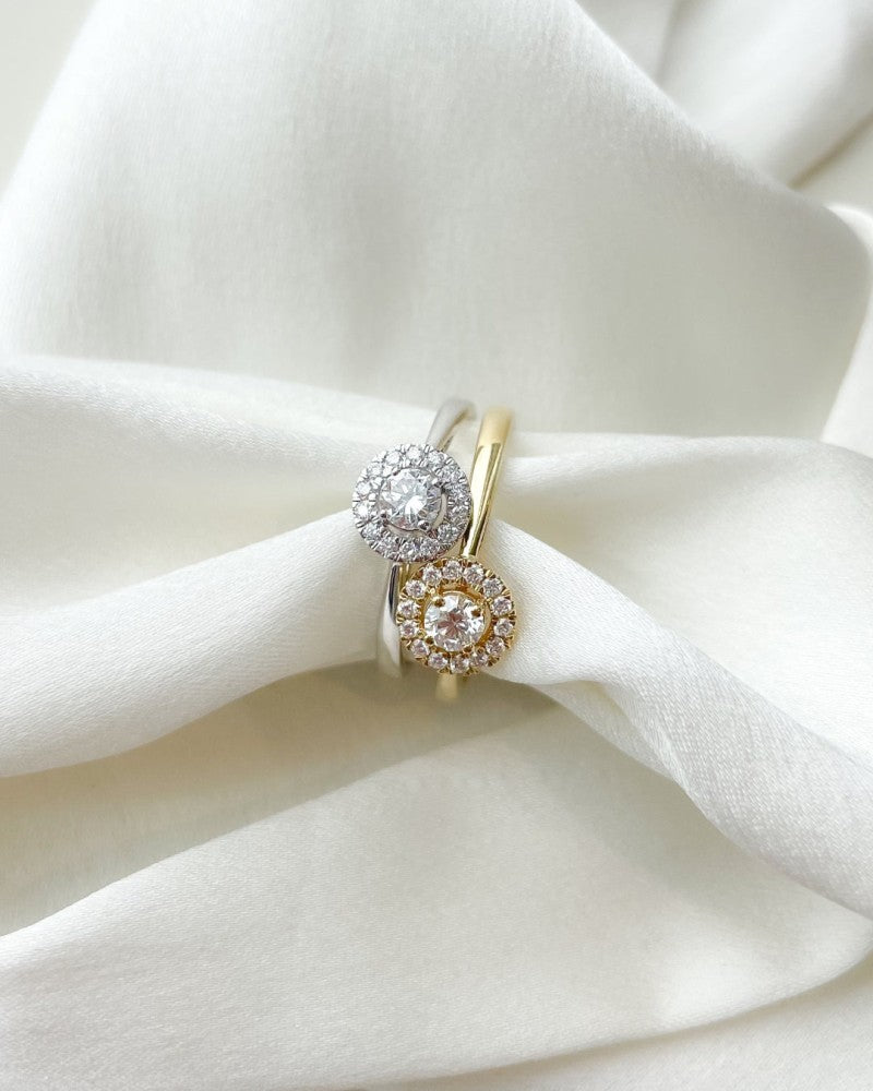 Ring Emma 0,30 ct. Weißgold