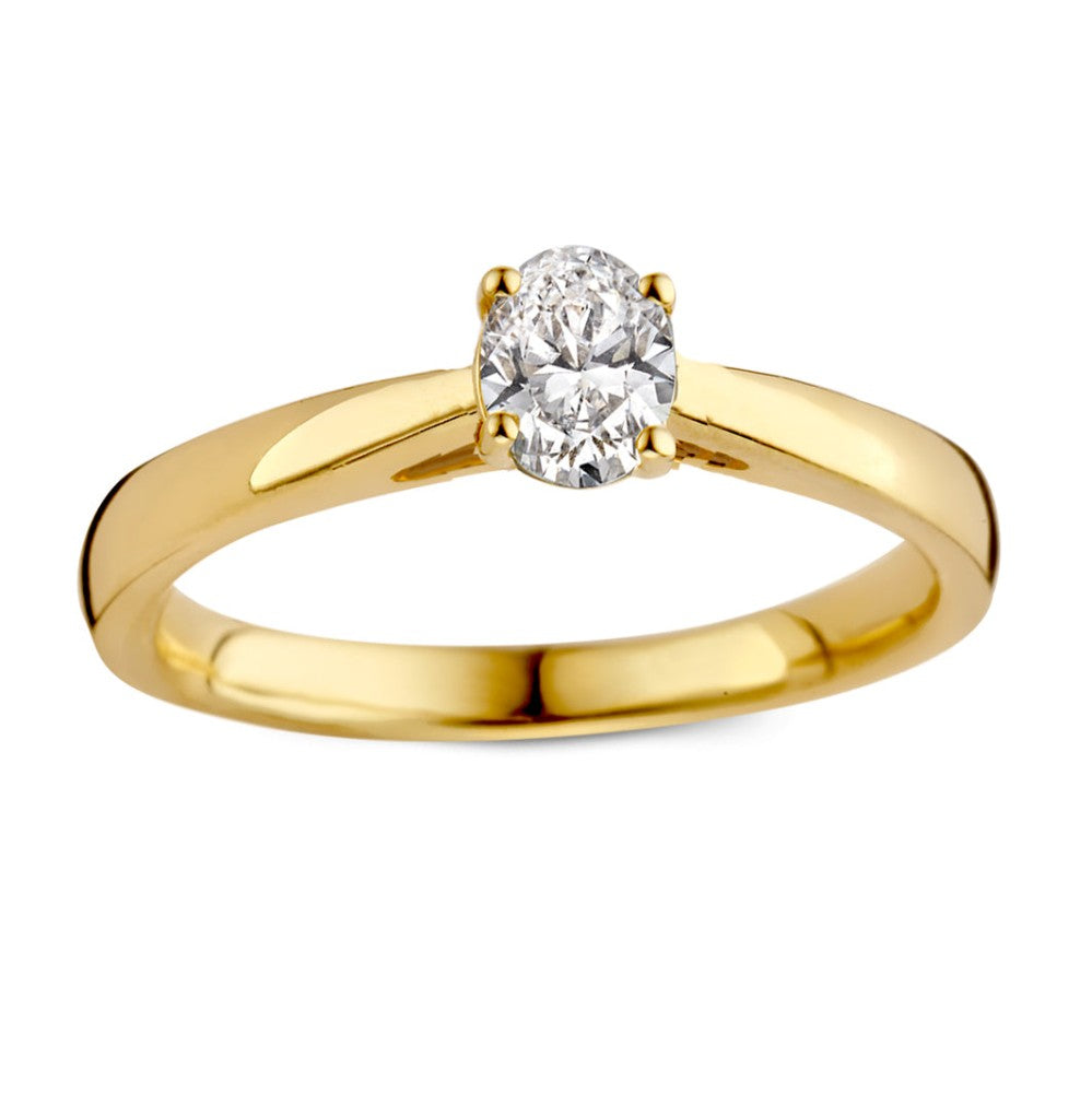 Ring Franky 0,30 Karat Gelbgold