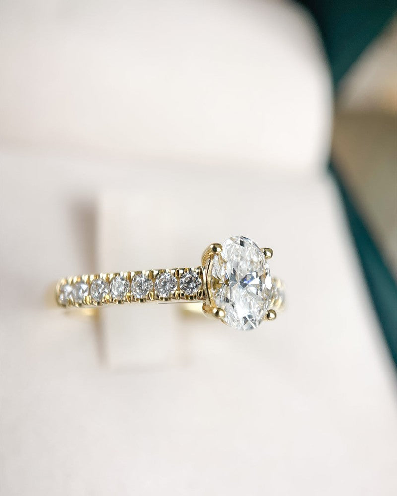 Ring Franky Royal 0,75 Karat Gelbgold