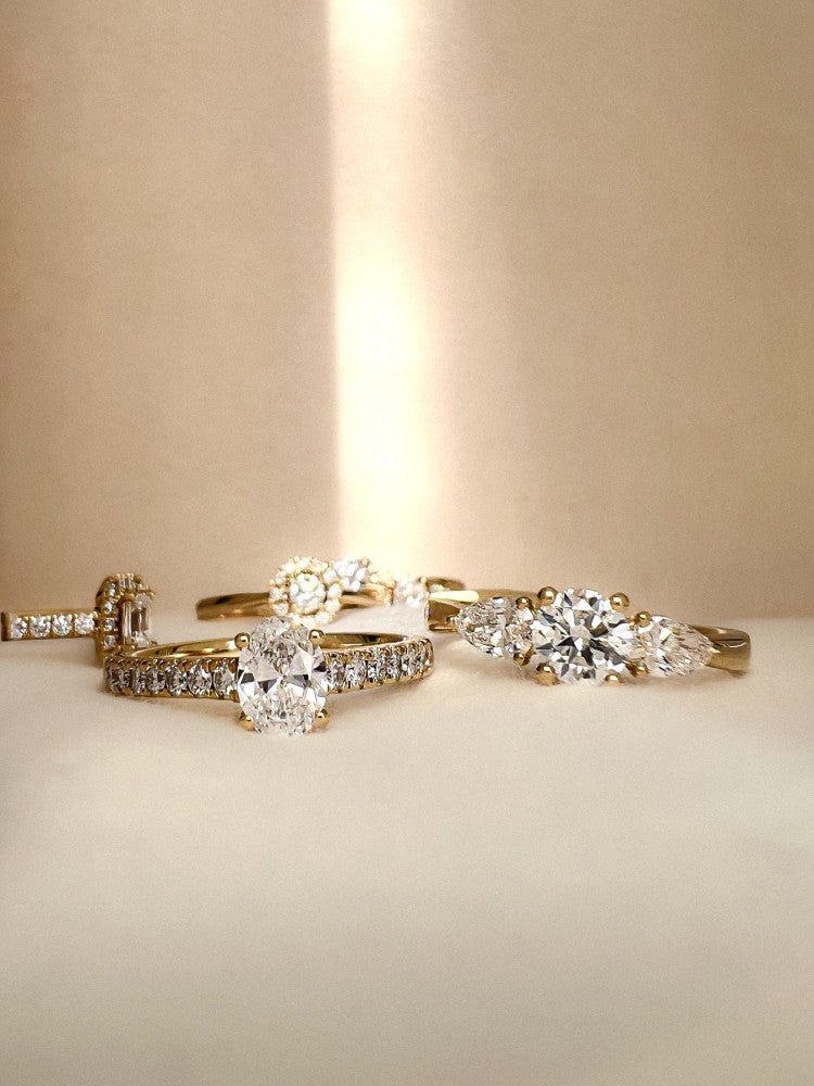 Ring Franky Royal 0,75 Karat Gelbgold