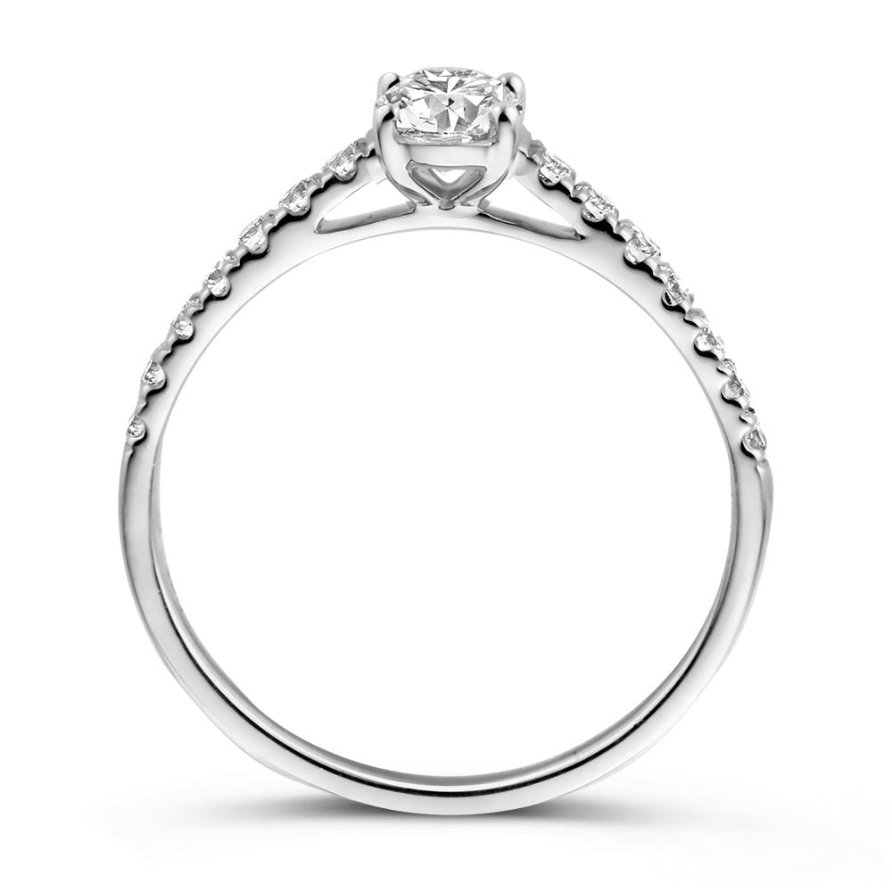 Ring Franky Royal 0,75 Karat Weißgold
