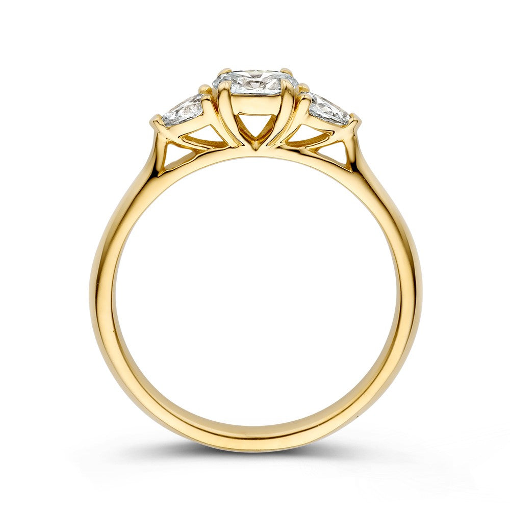 Ring Gelber Diamant 0.50 kt.