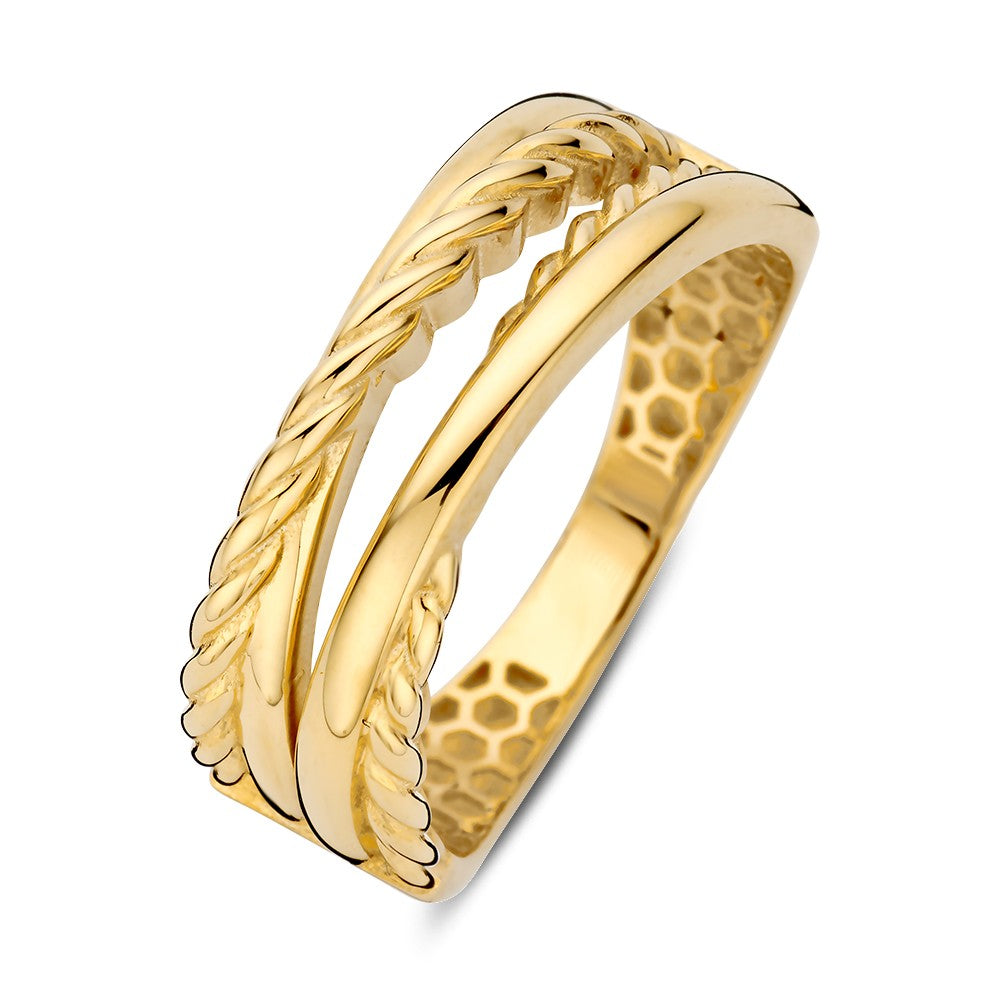 Ring geelgoud