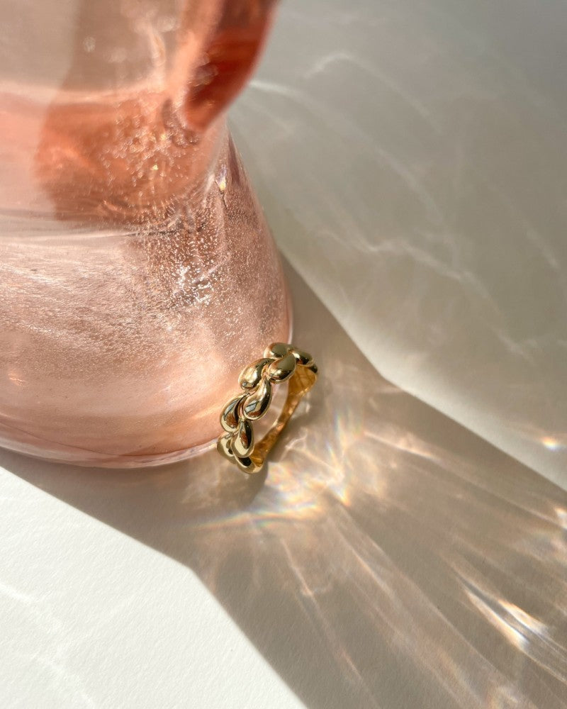 Ring geelgoud