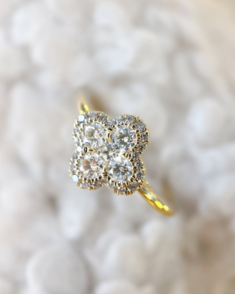 Ring Gelbgold Brillant 0,48 kt.