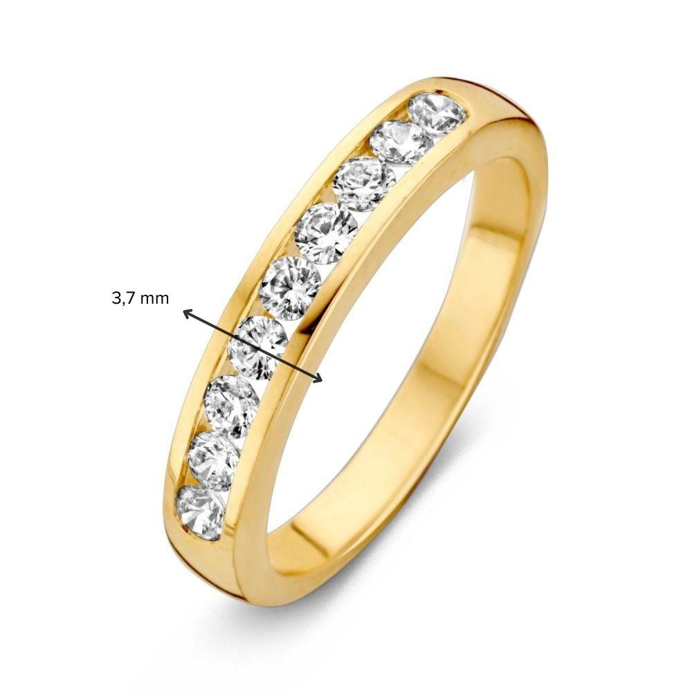 Ring Gelbgold Zirkonia