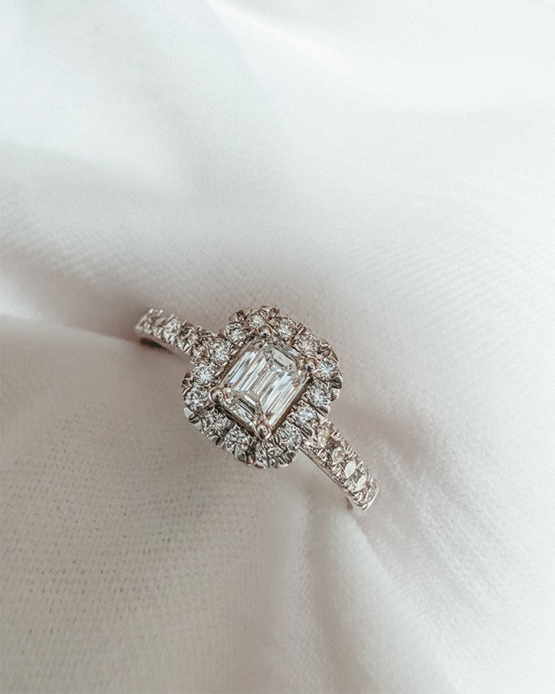Ring Ivy Royal 0,50 ct. Weißgold