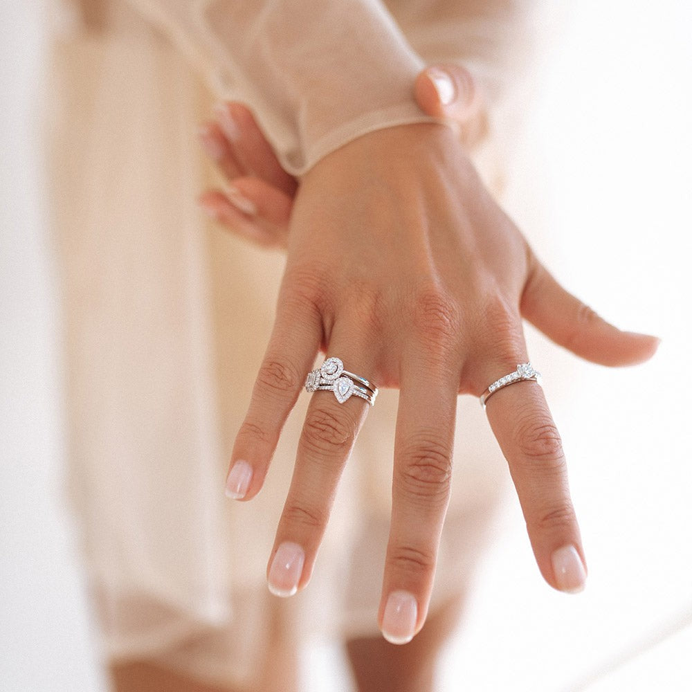 Ring Ivy Royal 0,50 ct. Weißgold