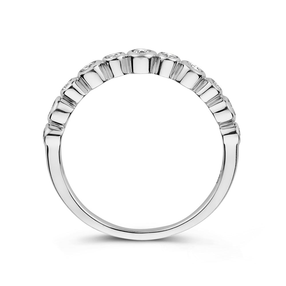 Ring Luna 0,31 kt. Weißgold