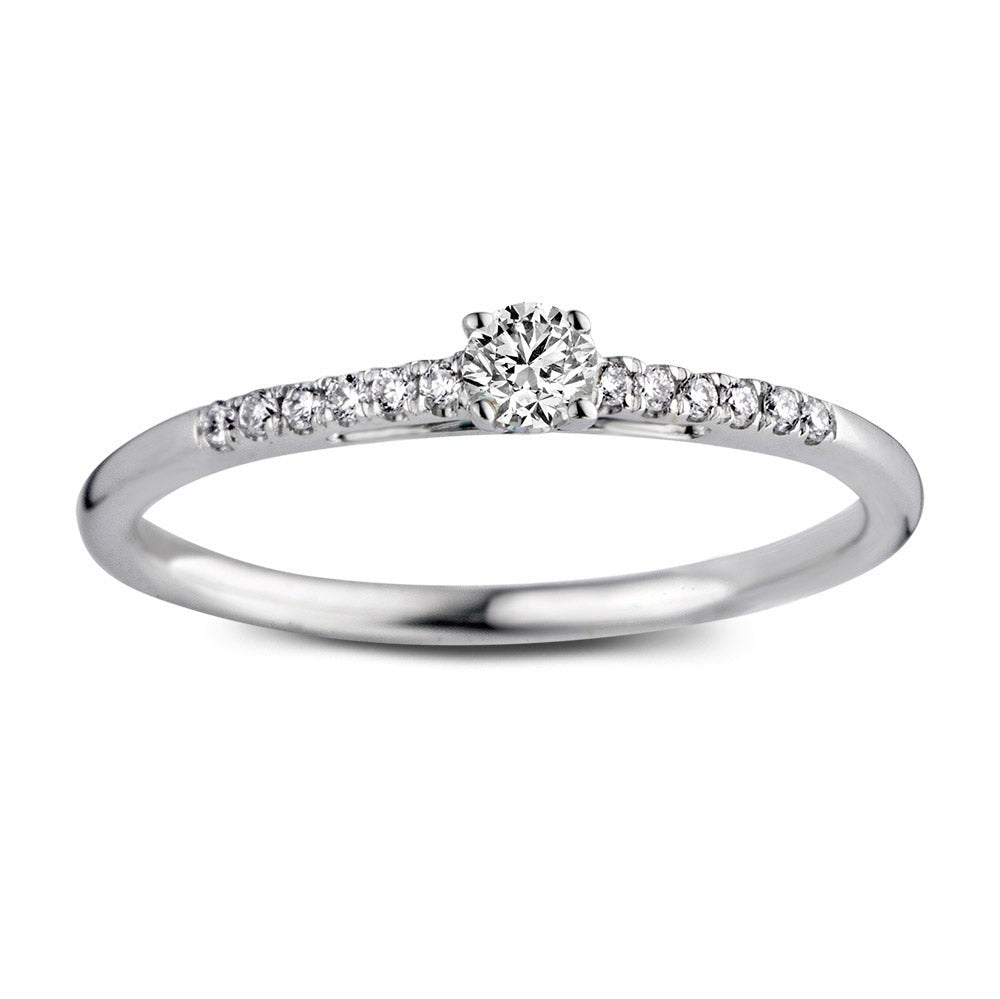 Ring Mary 0,20 ct. Weißgold