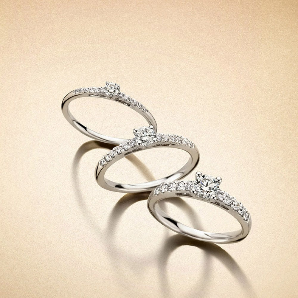 Ring Mary 0,20 ct. Weißgold