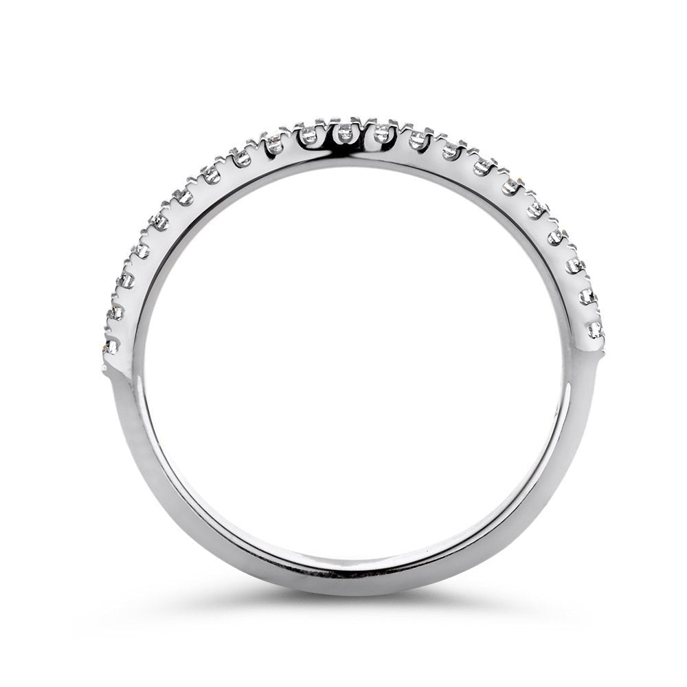 Ring Millie 0,20 crt. witgoud