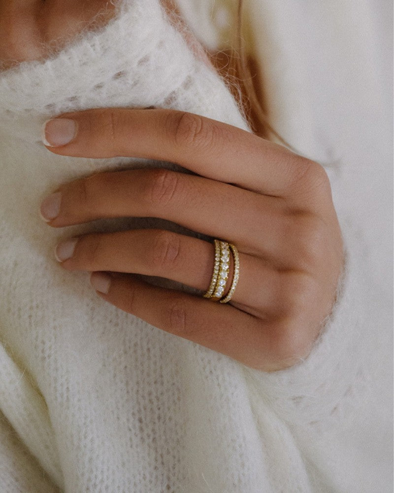 Ring Millie 0,30 Karat Gelbgold