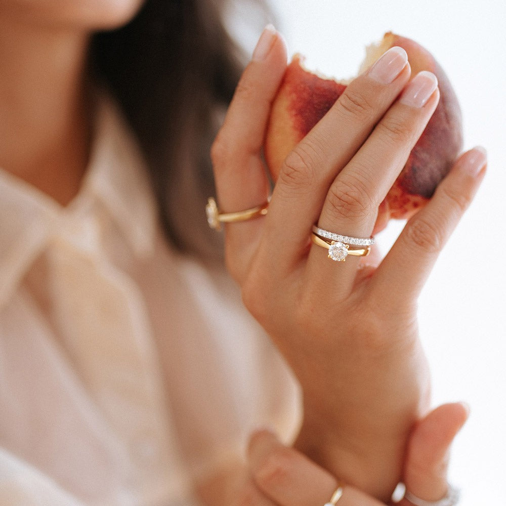 Ring Millie 0,44 Karat Weißgold