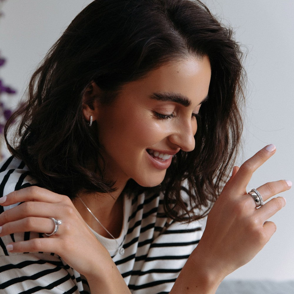 Ring Millie 0,86 kt. Weißgold