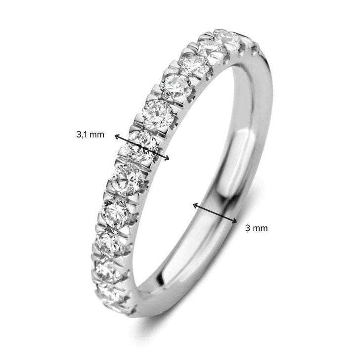 Ring Millie 0,86 crt. witgoud
