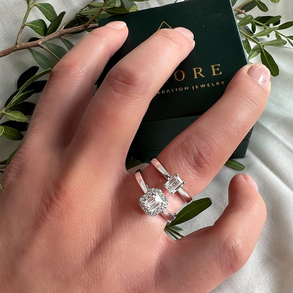 Ring Nora 0,50 ct. Weißgold