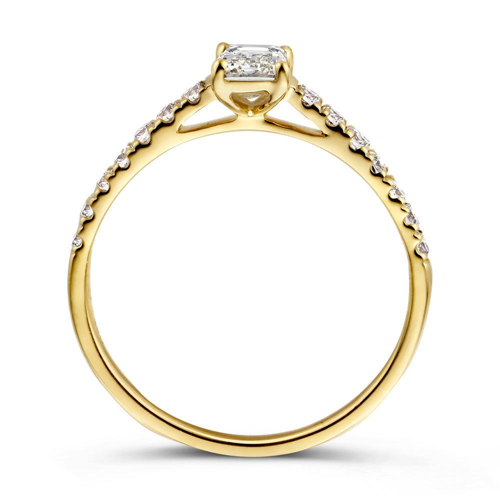 Ring Nora Royal 0,75 Karat Gelbgold