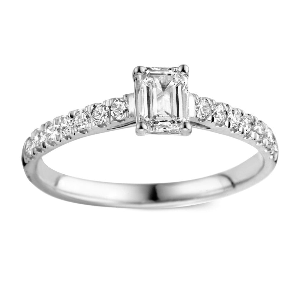 Ring Nora Royal 0,75 Karat Weißgold