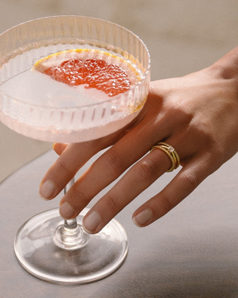 Ring Olivia 0,20 kt. Weißgold