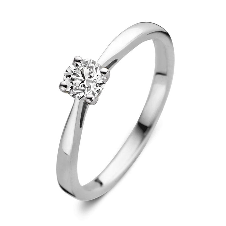 Ring Olivia 0,30 crt. witgoud