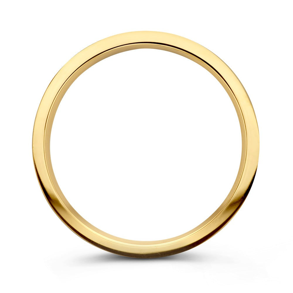 Ring Sam 6mm Gelbgold