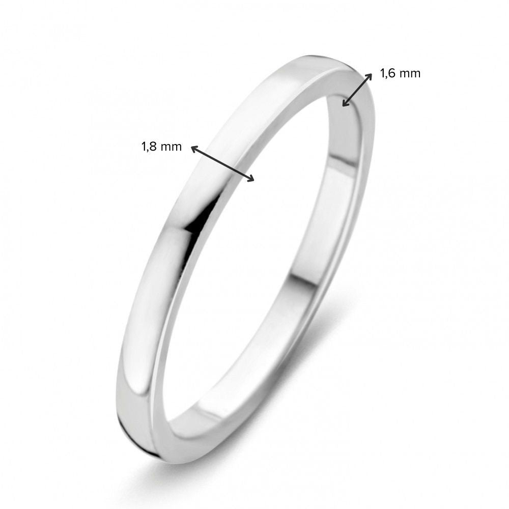 Eleganter Weißgoldring für Damen – Zeitloser Stil