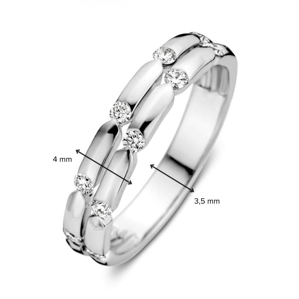 Ring Weißgold Brillant 0.29 Karat