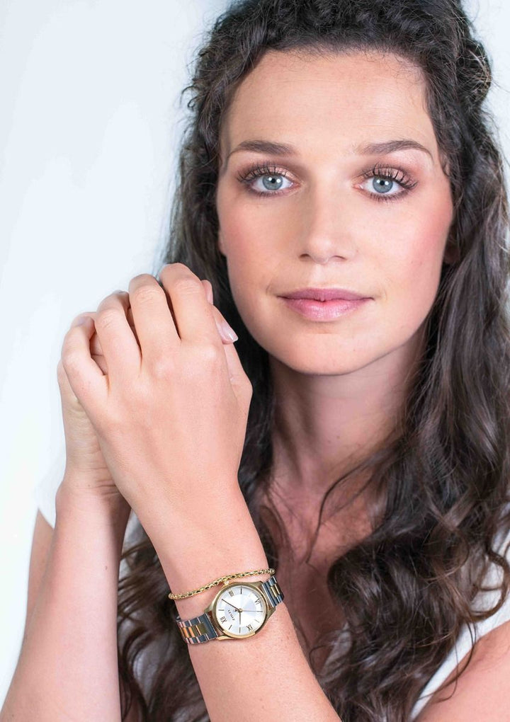 Zinzi Gelbgoldfarbene Uhr vergoldet Ziw1233