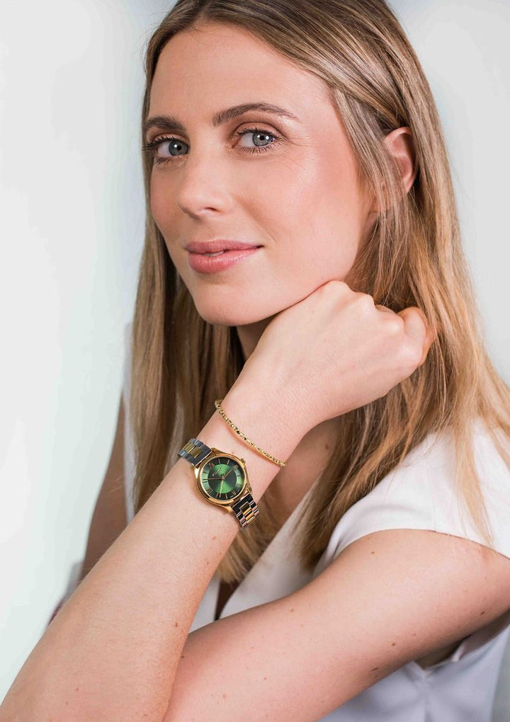 Zinzi Goldfarbene Uhr vergoldet Ziw1235