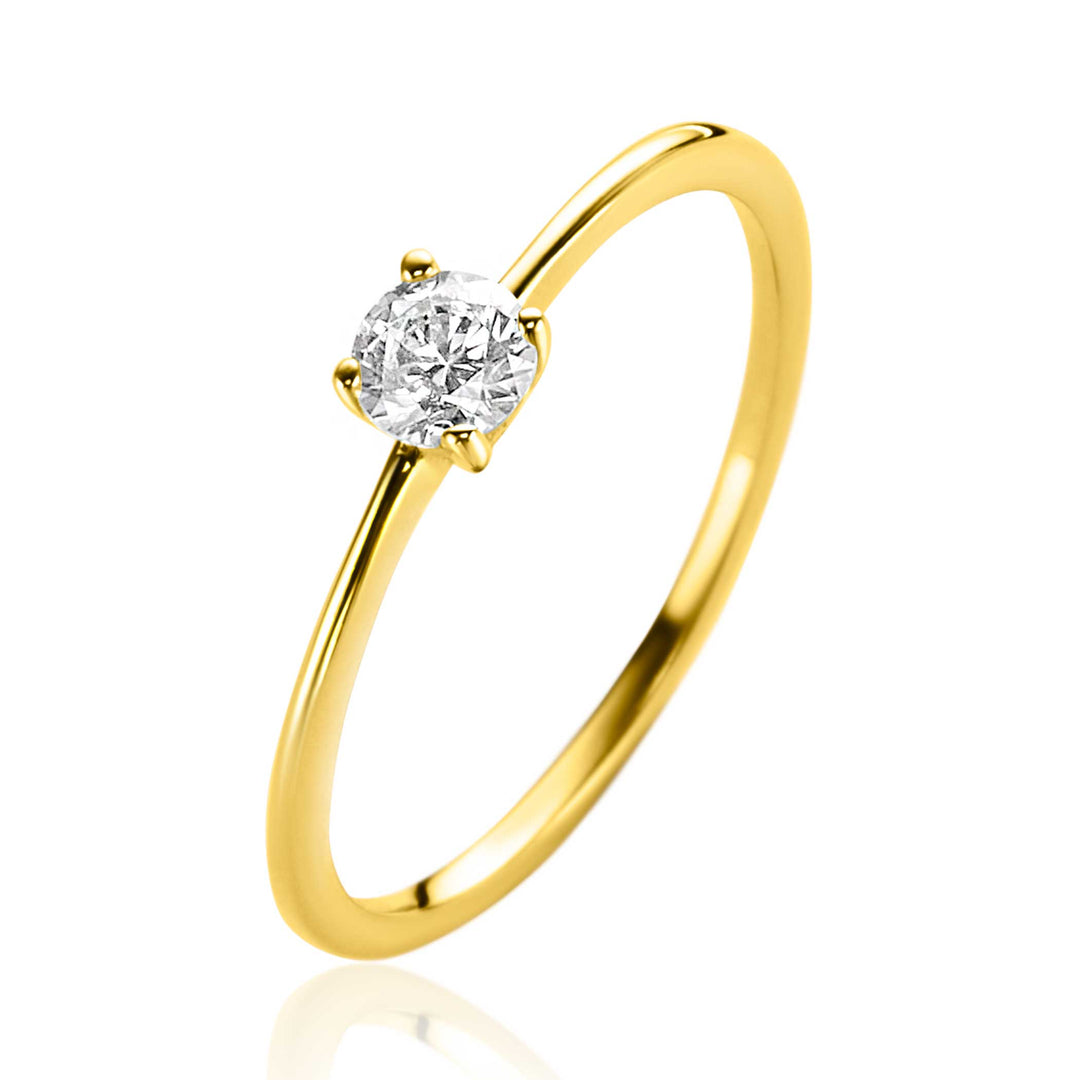 Zinzi-Ring Gold Zgr385