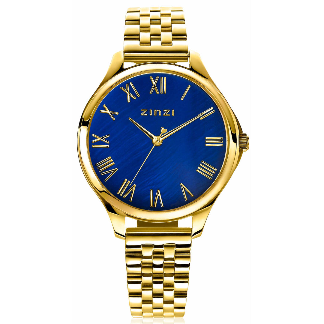 Zinzi Gelbgoldfarbene Uhr vergoldet Ziw1147