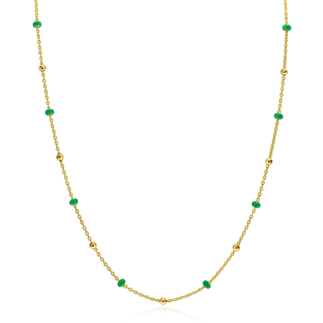 Zinzi Halskette vergoldet Zic2509