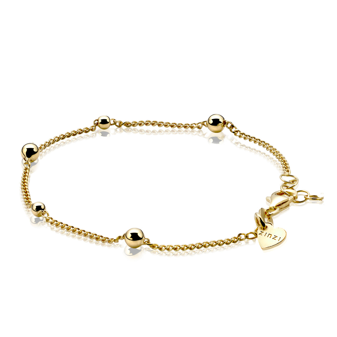 Zinzi-Armband vergoldet Zia987 G