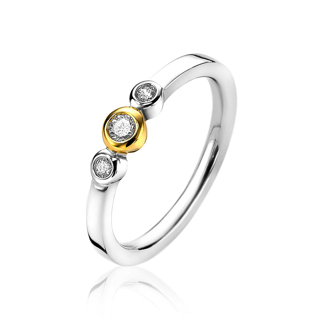 Zinzi-Ring vergoldet Zir1974