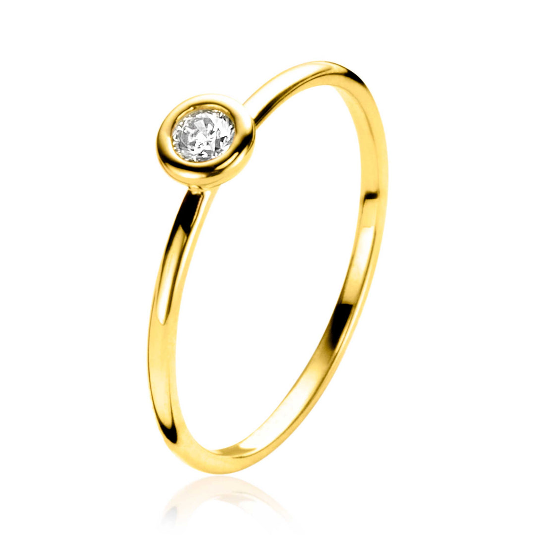 Zinzi-Ring Gold Zgr371