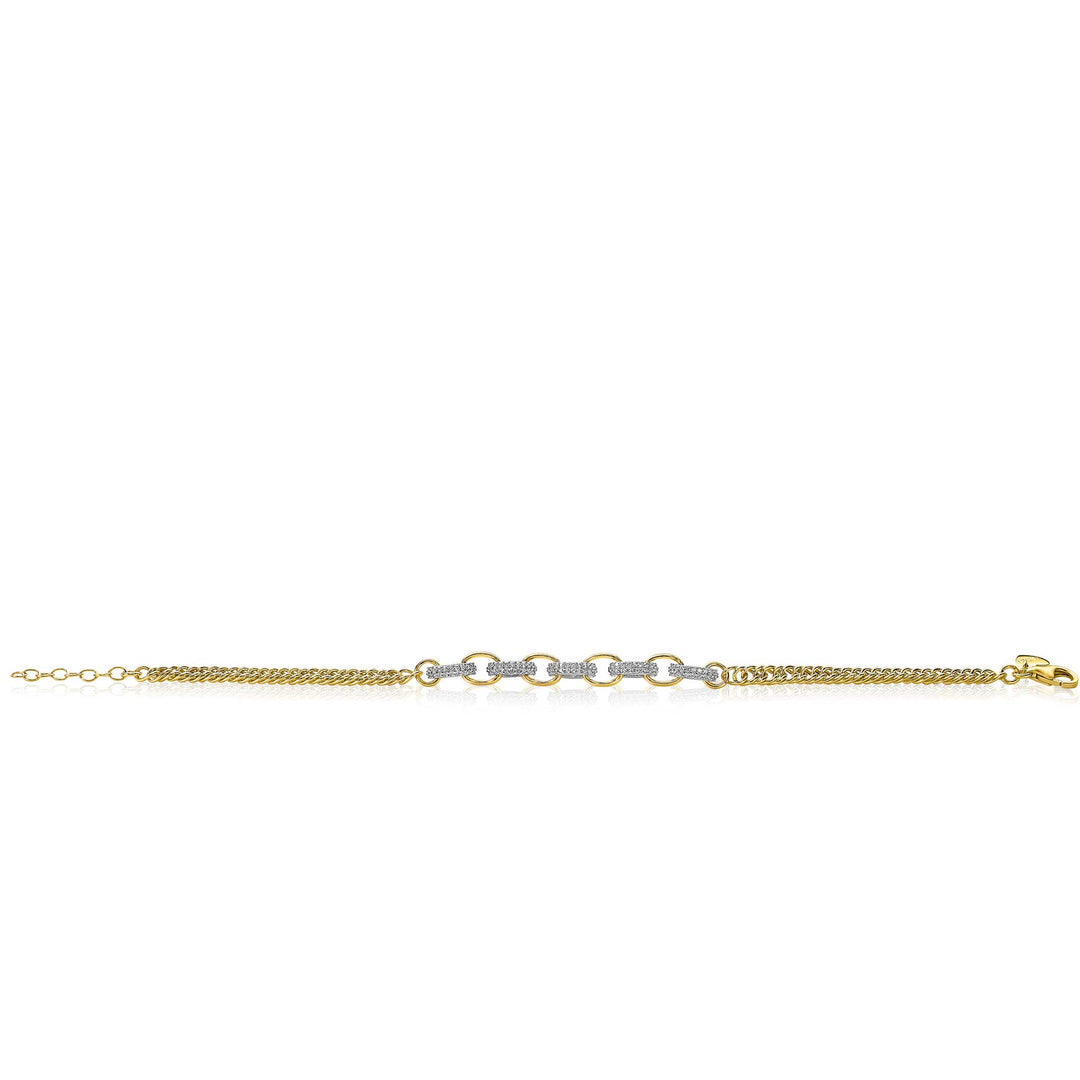 Zinzi Armband vergoldet Zia2203 Y