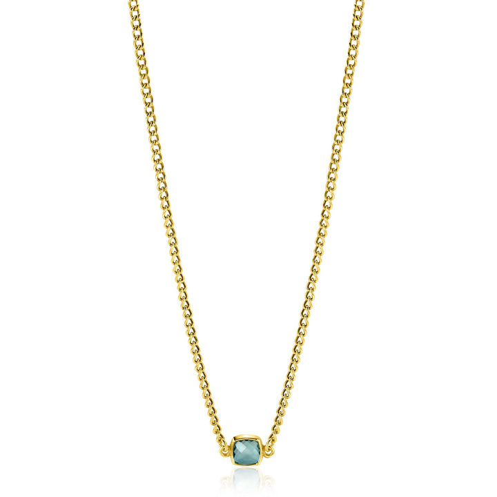 Zinzi Halskette vergoldet Zic2417 G