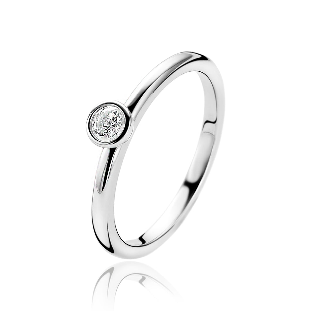 Zinzi-Ring Silber Zir1177