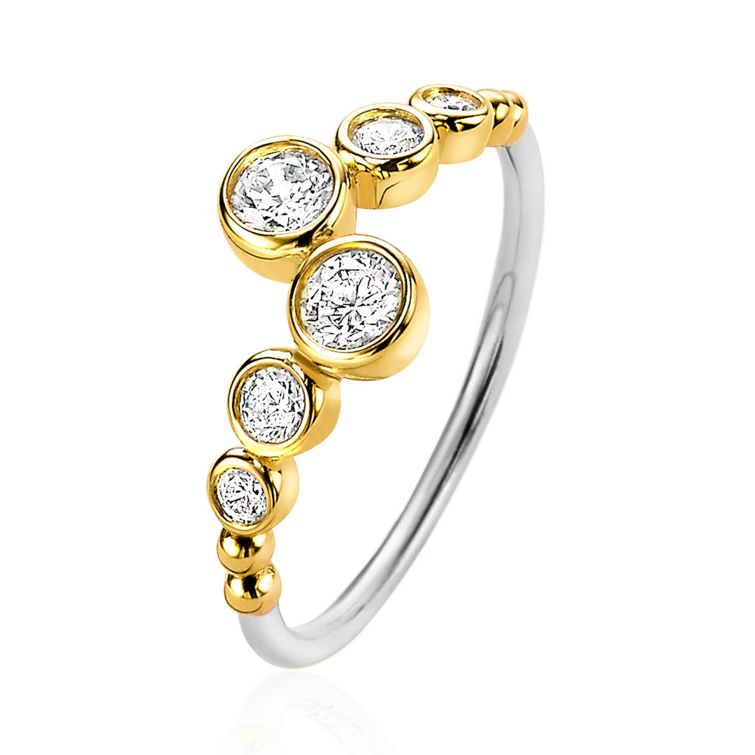 Zinzi-Ring vergoldet Zir2054 Y