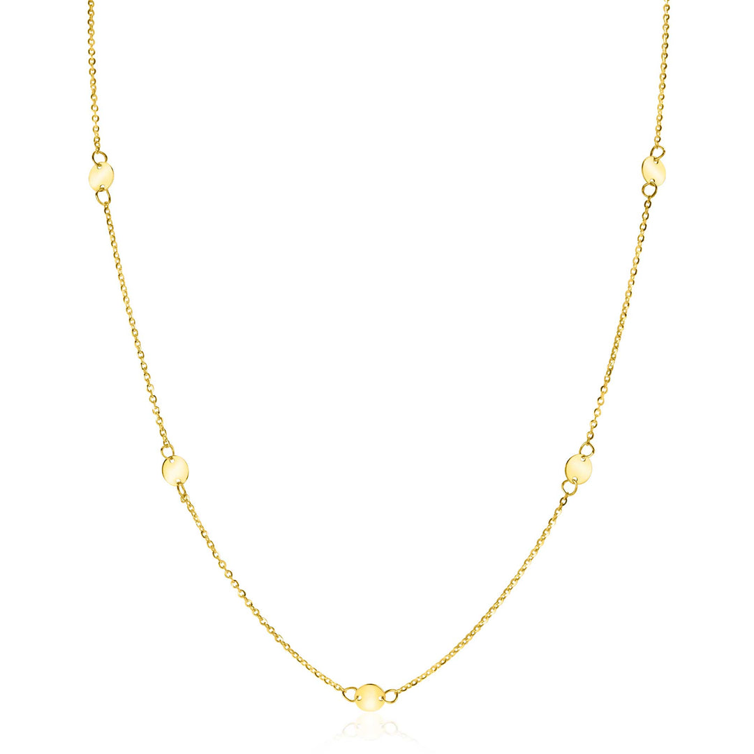 Zinzi Halskette Gold Zgc444